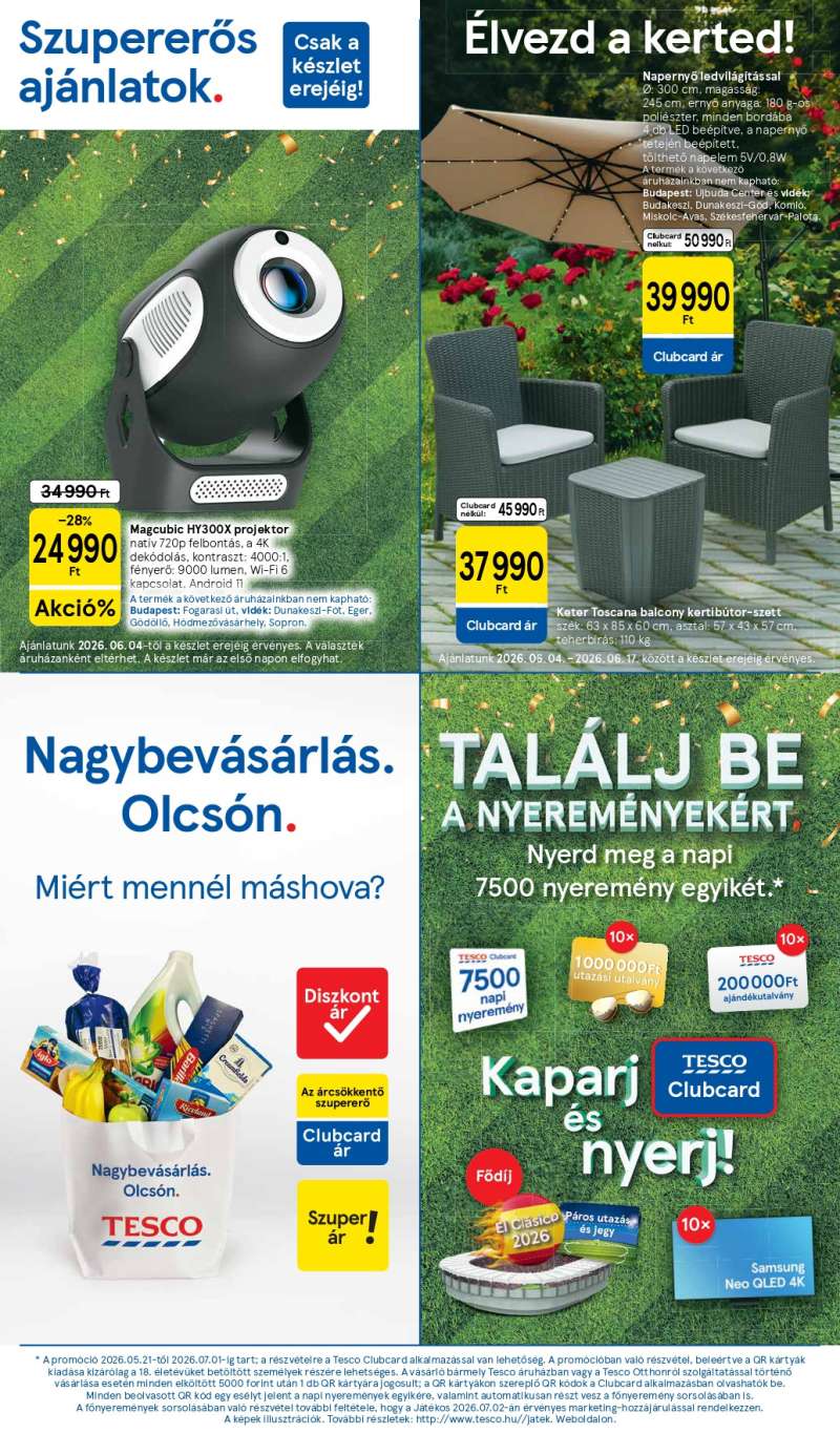 Tesco Akciós Újság Hipermarket 16 oldal