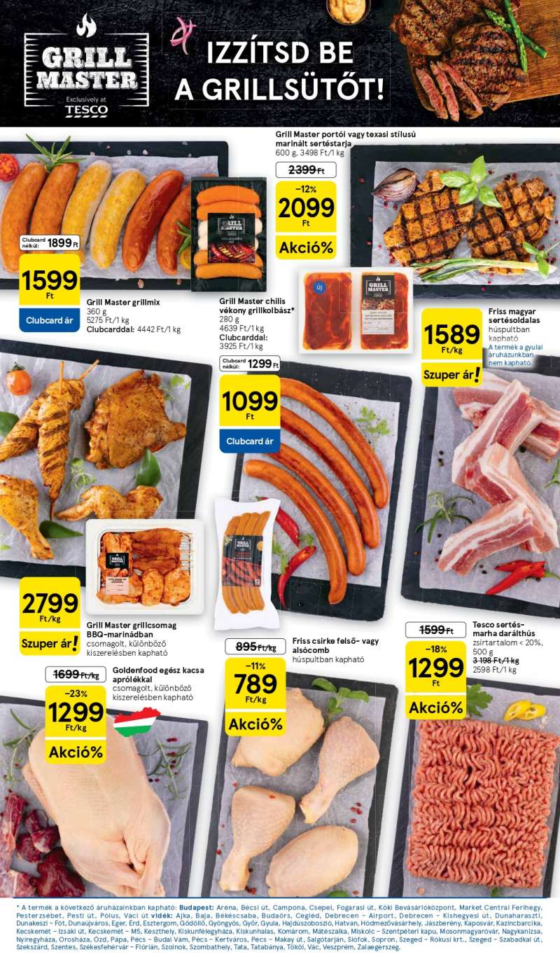 Tesco Akciós Újság Hipermarket 3 oldal