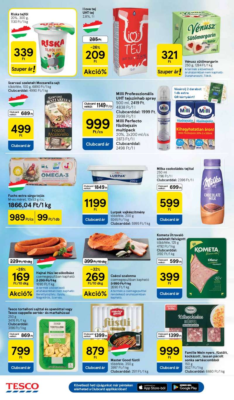 Tesco Akciós Újság Hipermarket 4 oldal
