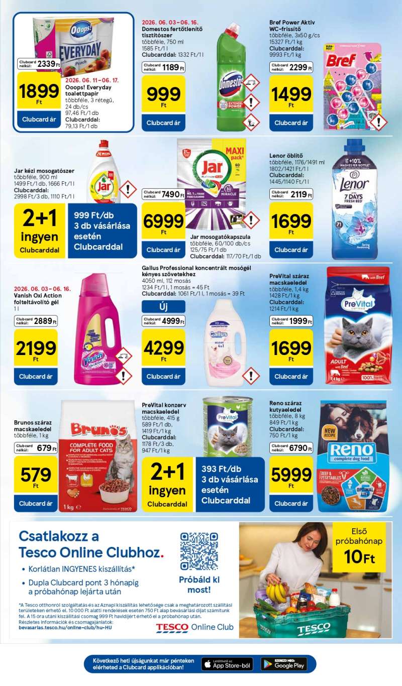 Tesco Hipermarket Akciós Újság 11 oldal