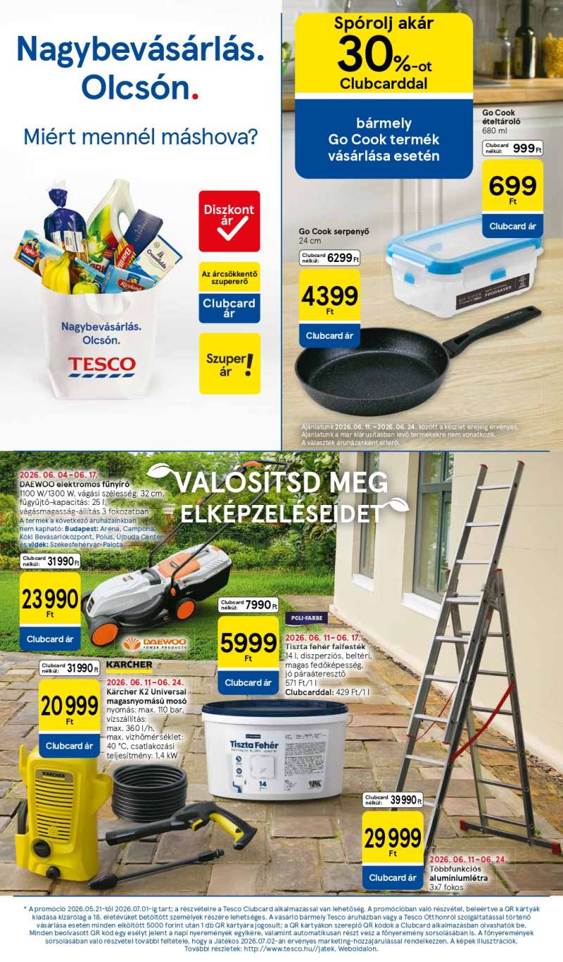 Tesco Hipermarket Akciós Újság 16 oldal