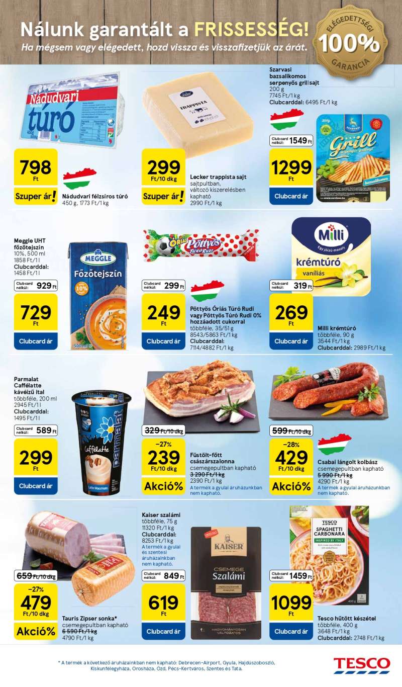Tesco Hipermarket Akciós Újság 17 oldal