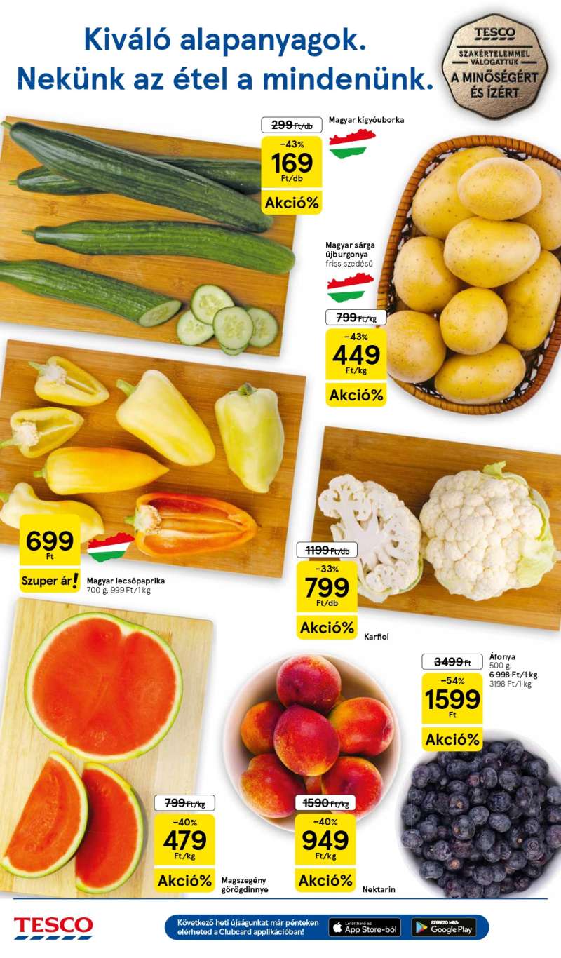 Tesco Hipermarket Akciós Újság 2 oldal