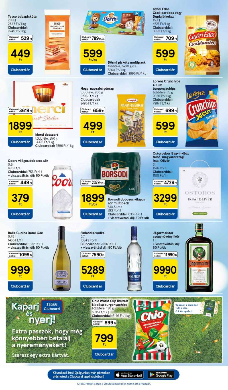Tesco Hipermarket Akciós Újság 7 oldal
