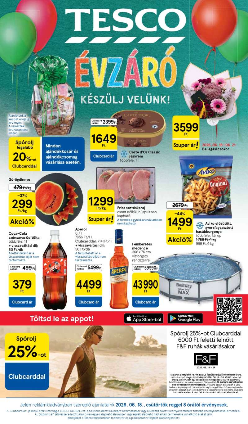 Tesco Akciós Újság 1 oldal