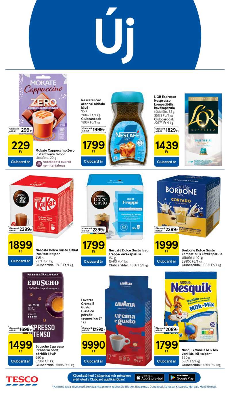 Tesco Akciós Újság 12 oldal