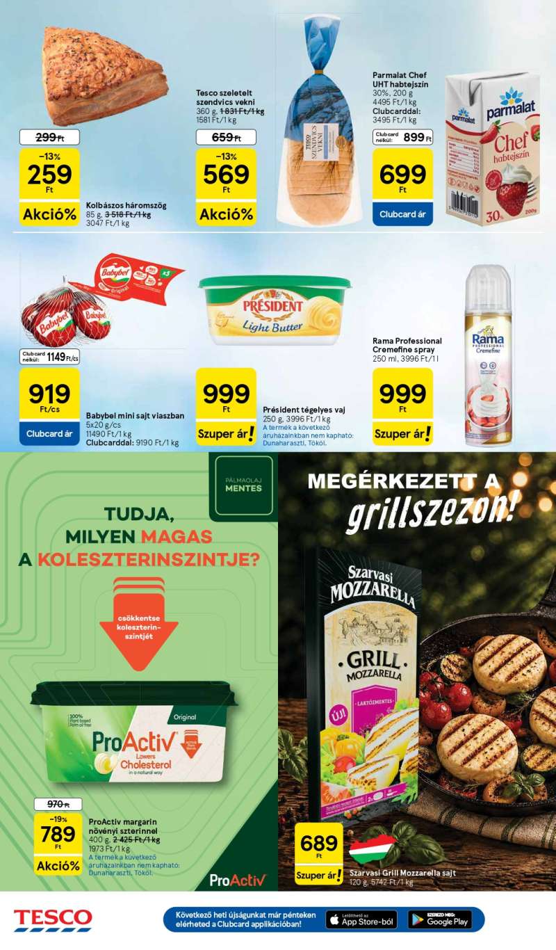Tesco Akciós Újság 18 oldal
