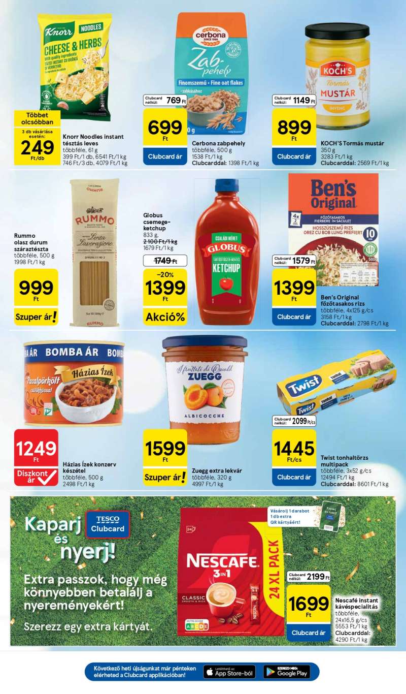 Tesco Akciós Újság 21 oldal