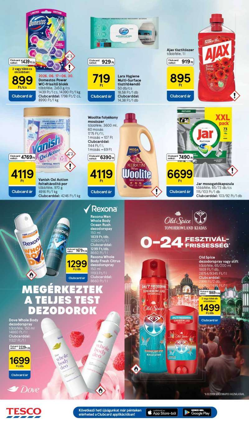 Tesco Akciós Újság 30 oldal