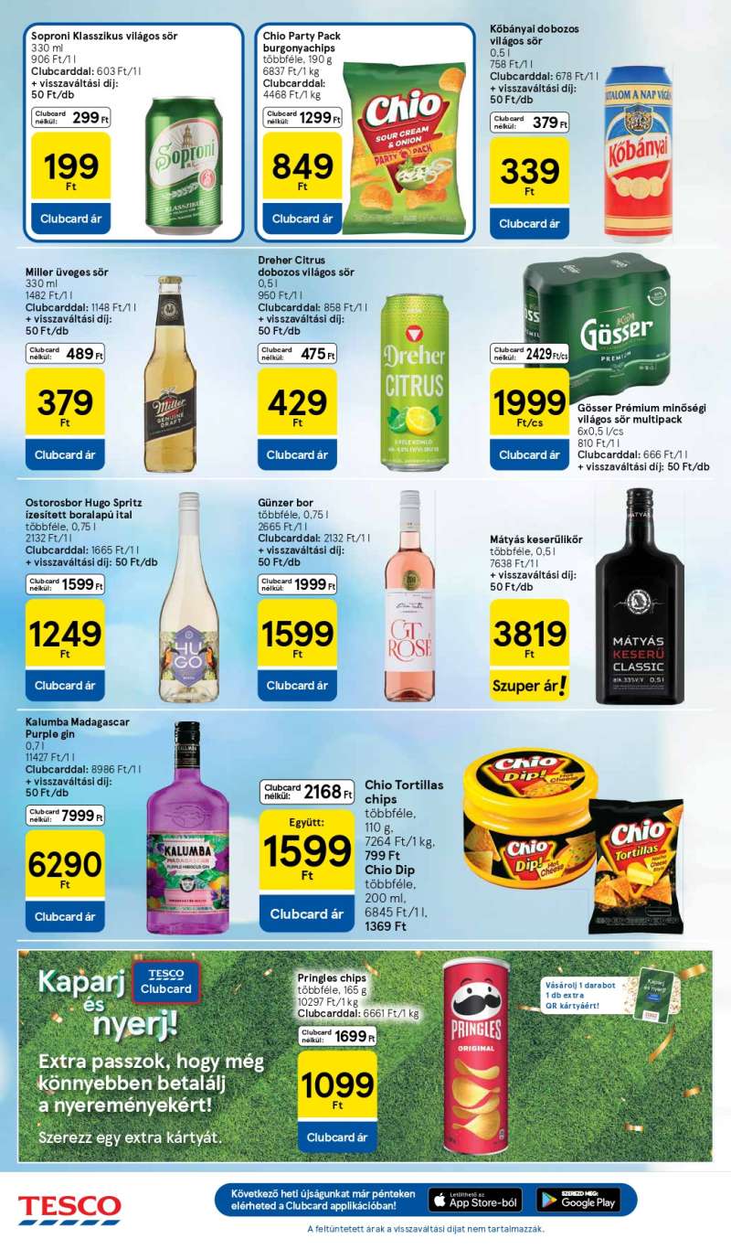 Tesco Akciós Újság 6 oldal
