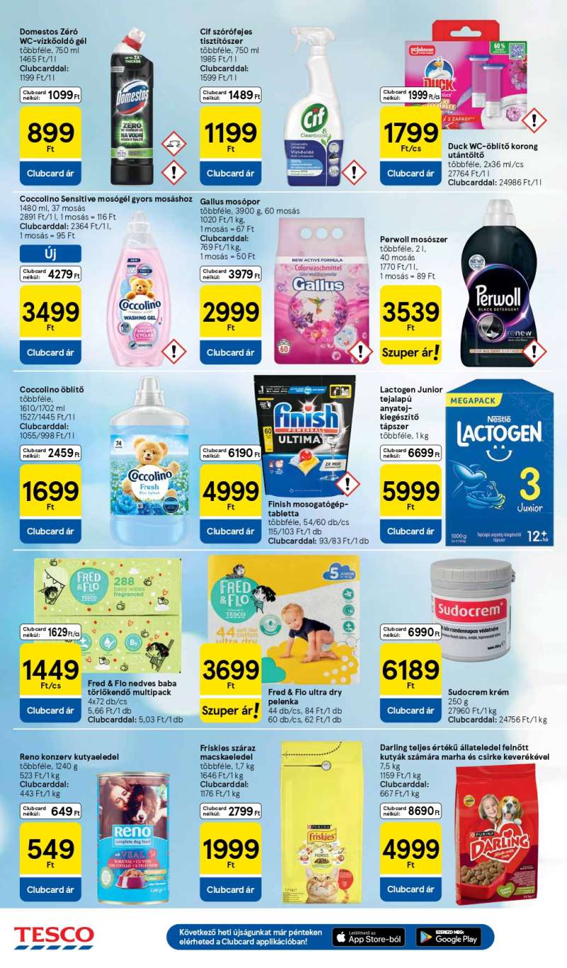 Tesco Akciós Újság 8 oldal