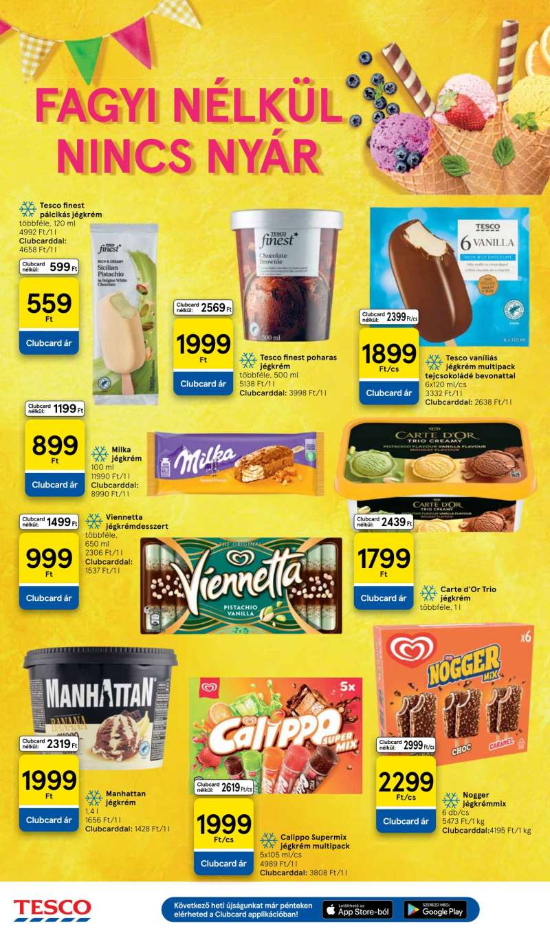 Tesco Akciós Újság 10 oldal
