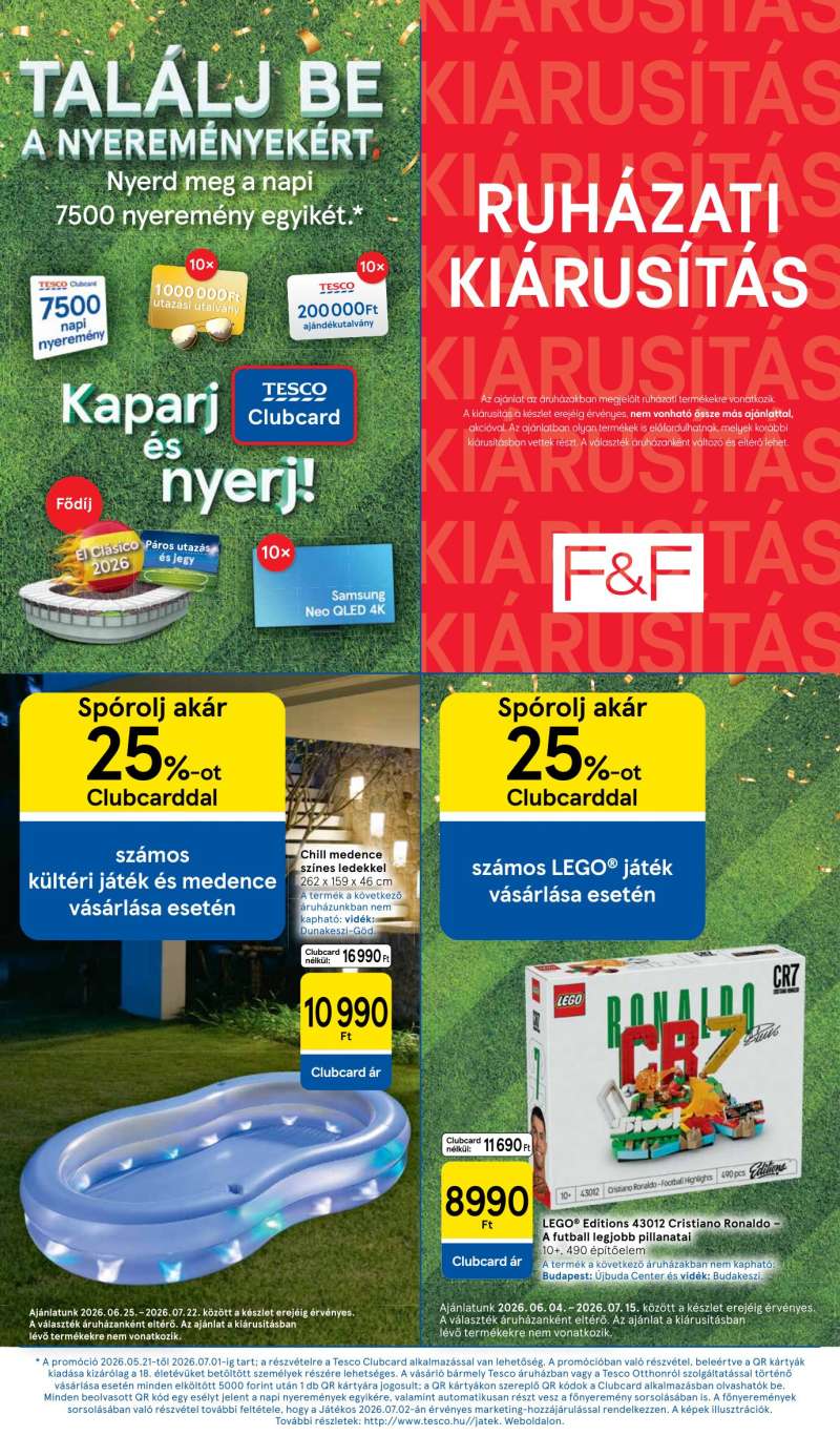 Tesco Akciós Újság 16 oldal