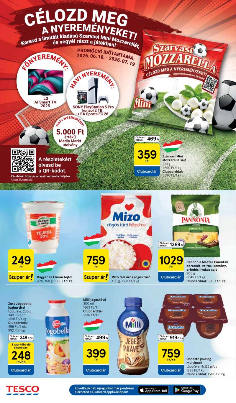 Tesco Akciós Újság 18 oldal