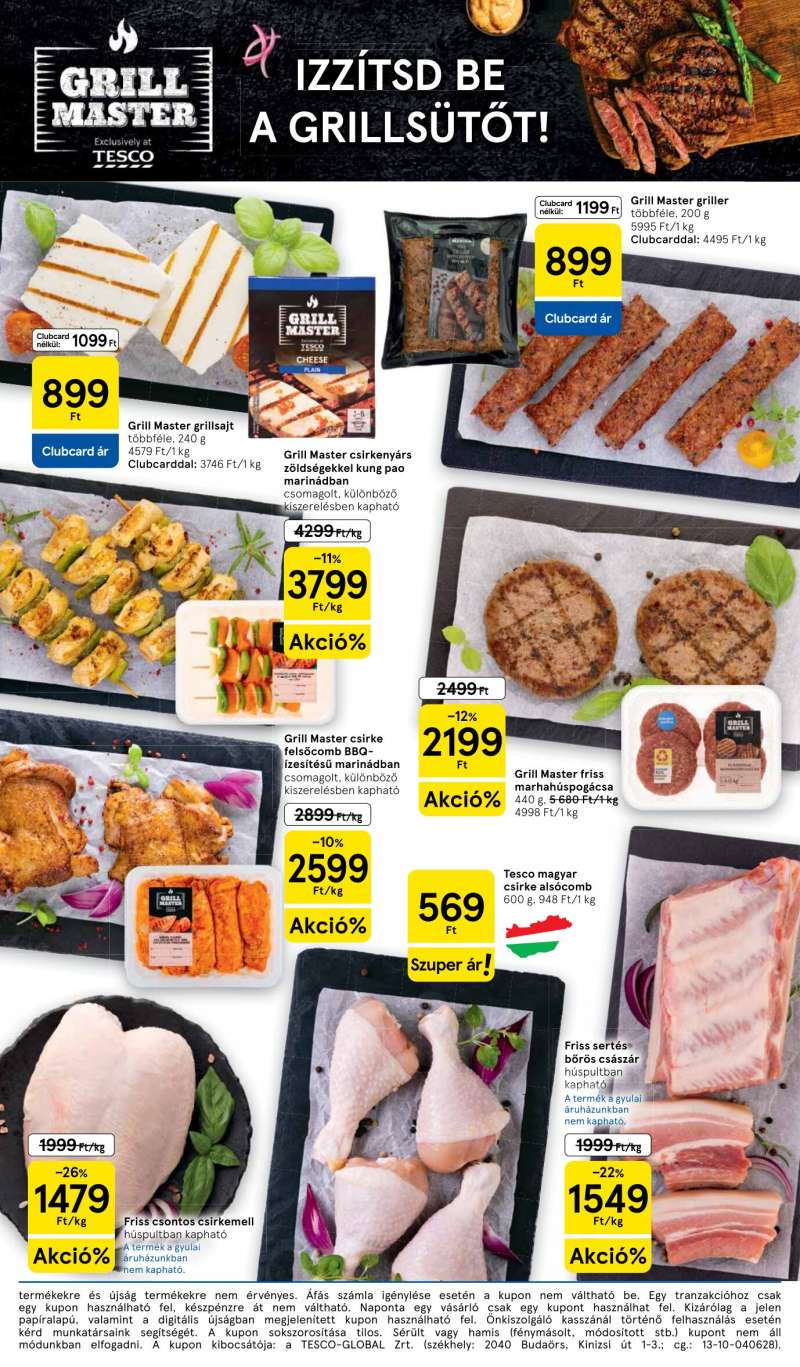 Tesco Akciós Újság 3 oldal