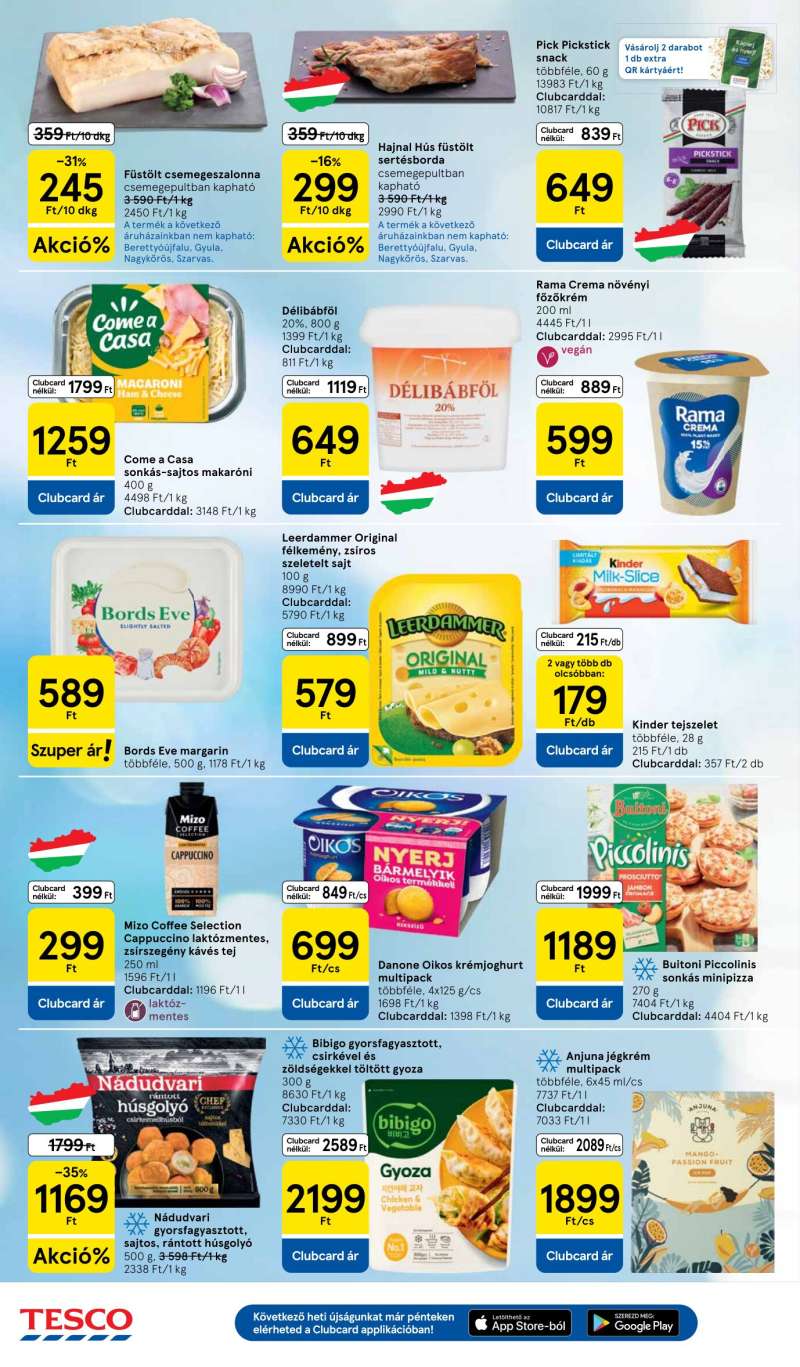 Tesco Akciós Újság 4 oldal