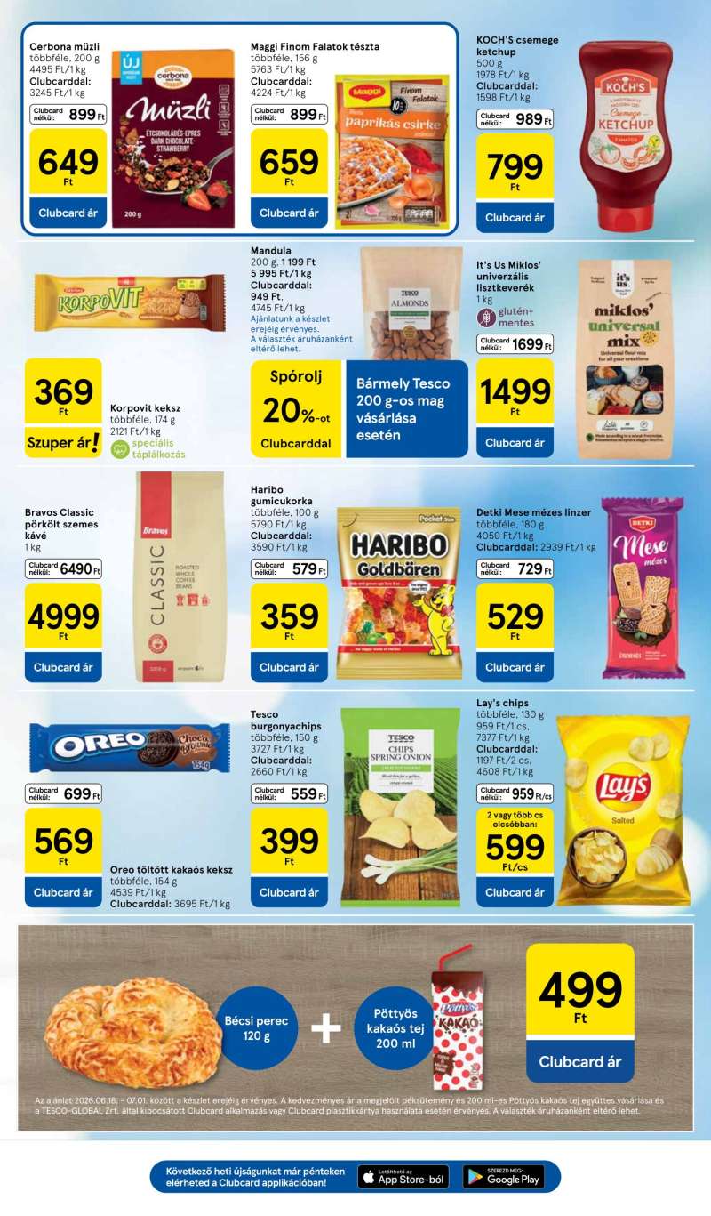 Tesco Akciós Újság 5 oldal