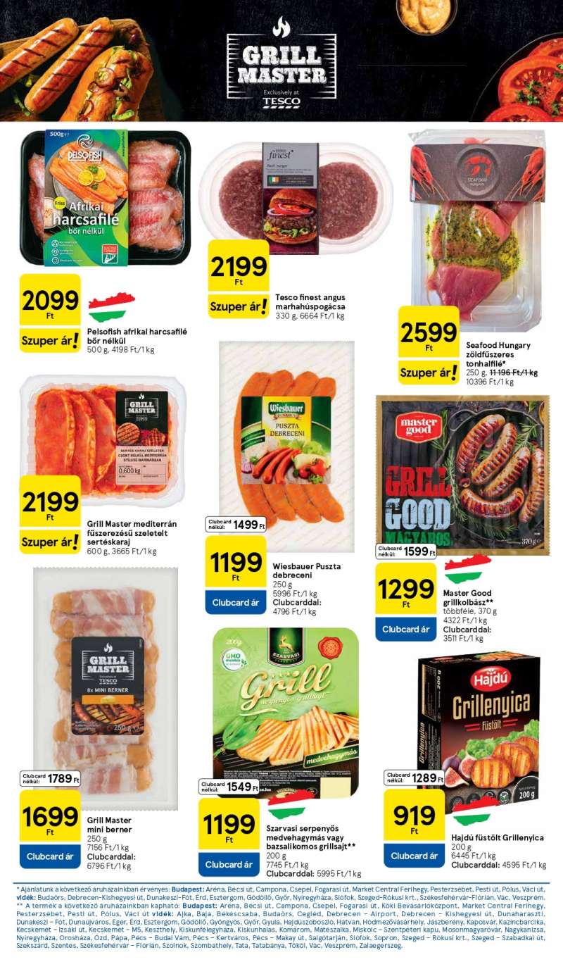 Tesco Akciós Újság 10 oldal