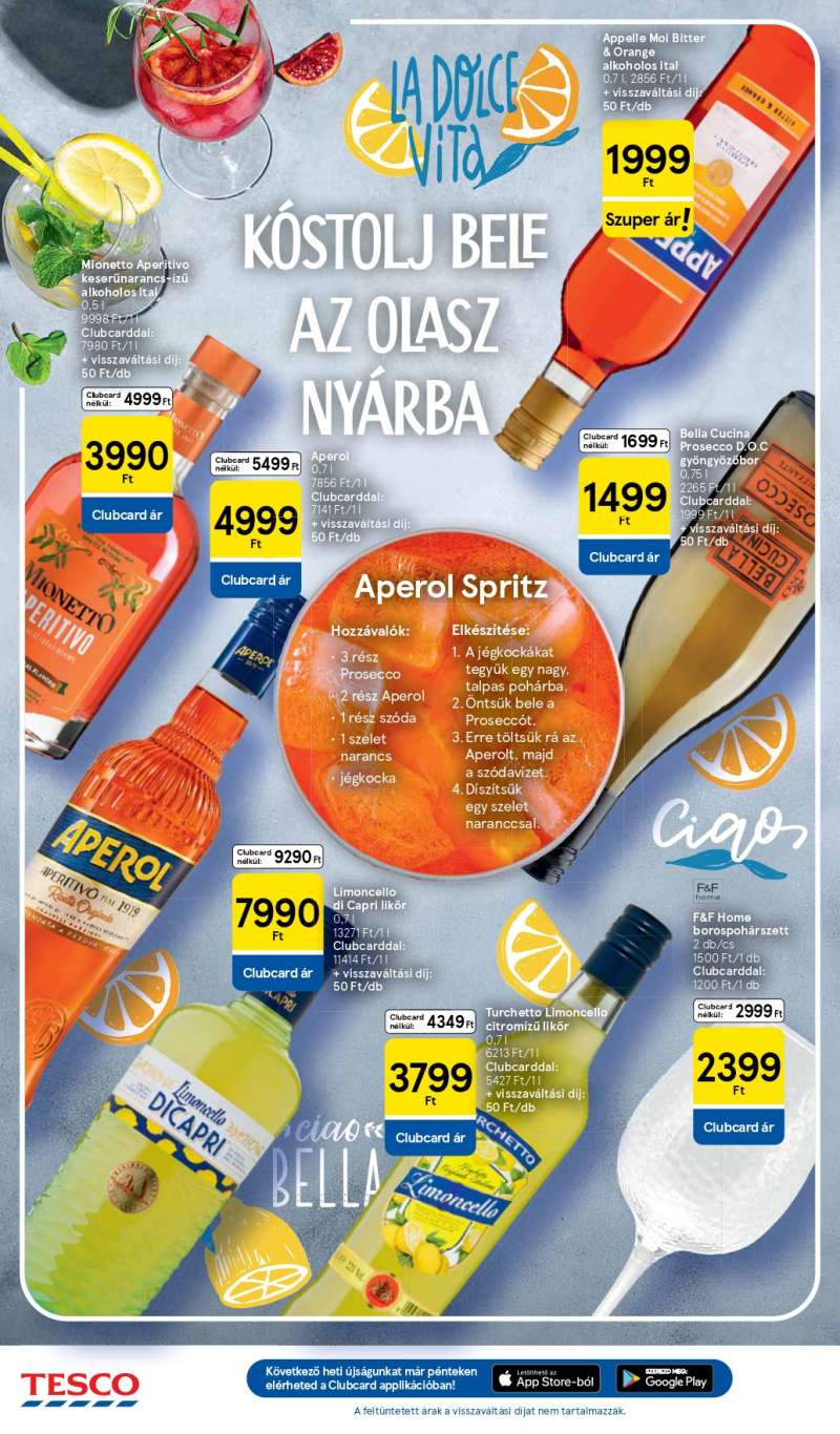 Tesco Akciós Újság 16 oldal