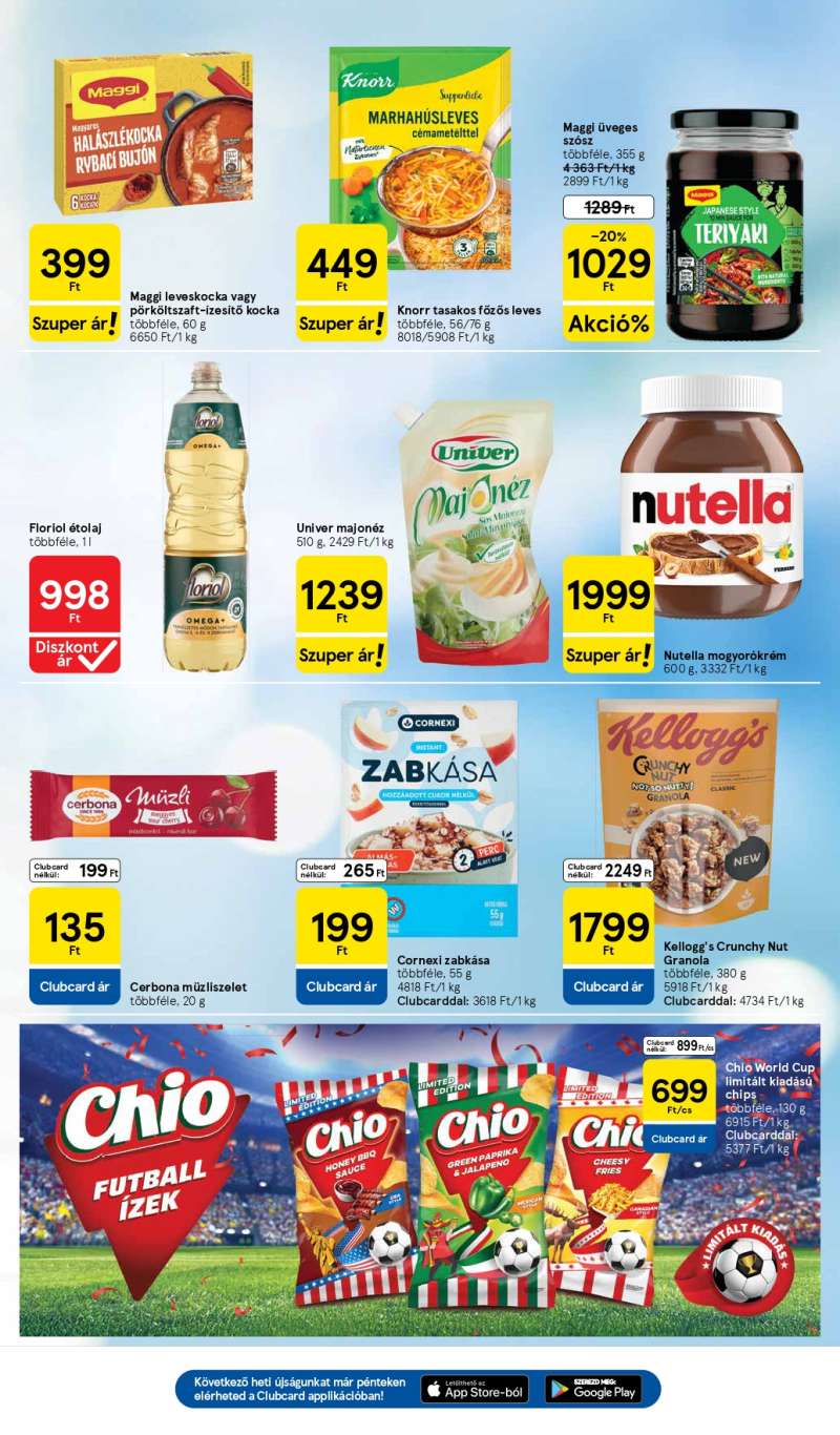 Tesco Akciós Újság 21 oldal
