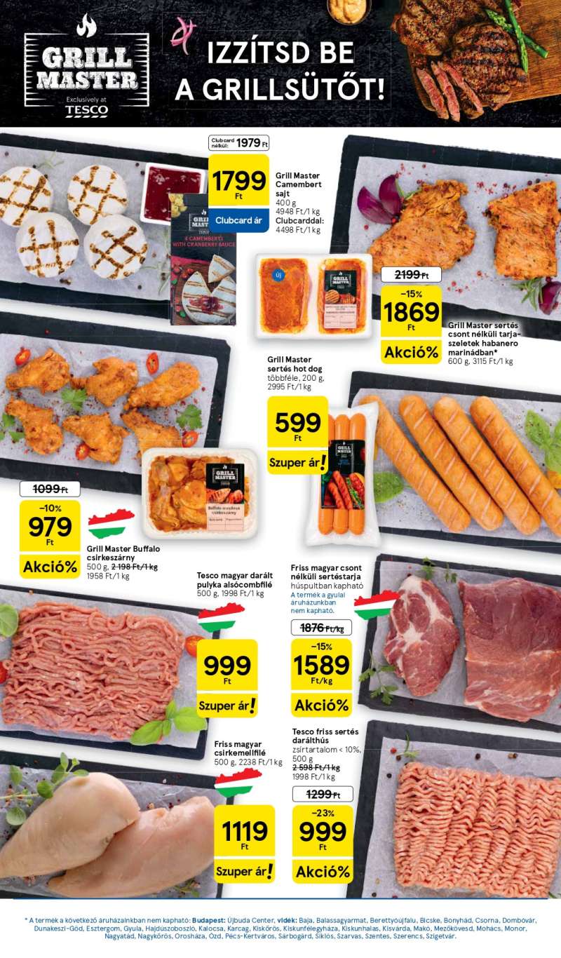 Tesco Akciós Újság 3 oldal