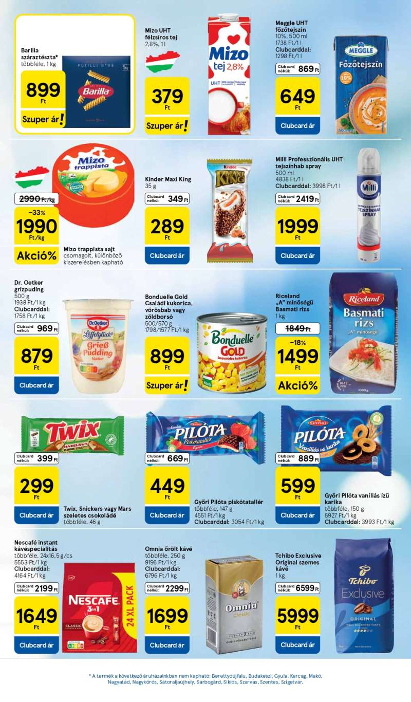 Tesco Akciós Újság 5 oldal
