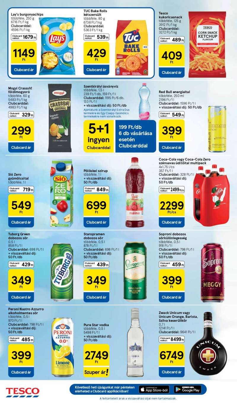 Tesco Akciós Újság 6 oldal