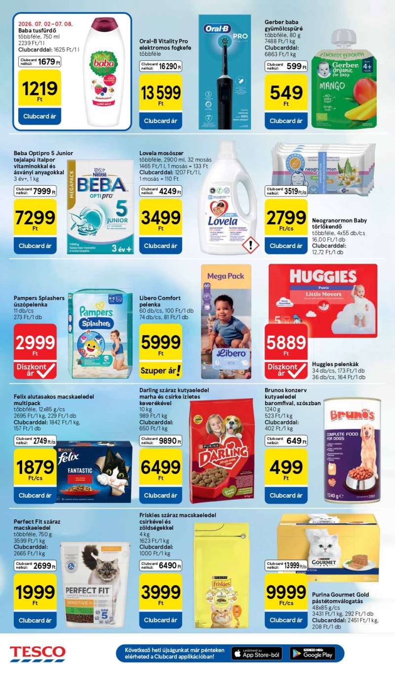 Tesco Akciós Újság 8 oldal