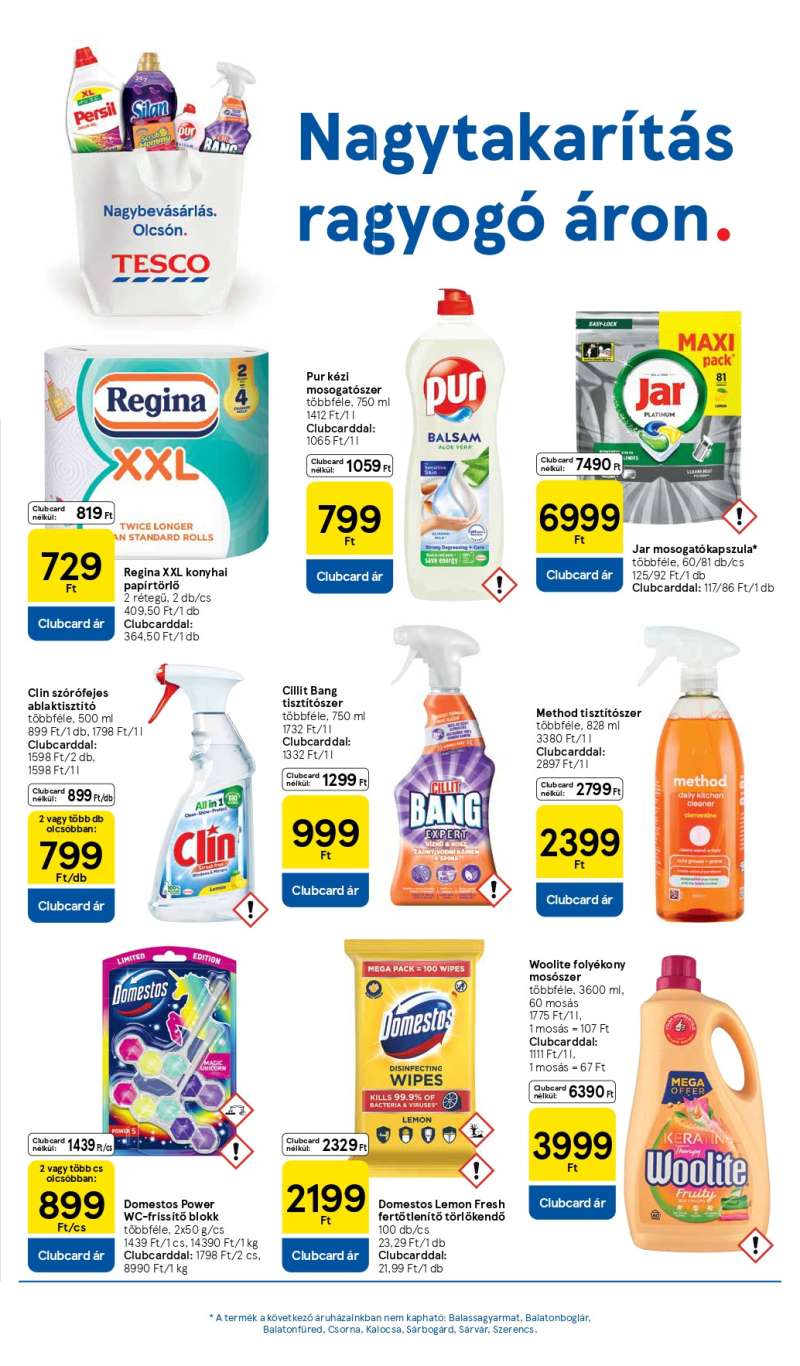 Tesco Akciós Újság 9 oldal