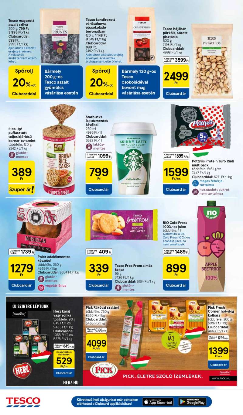 Tesco Akciós Újság 18 oldal