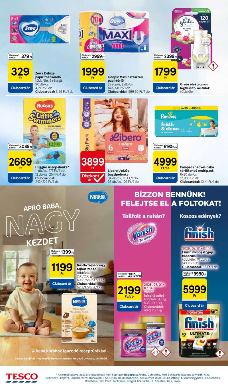 Tesco Akciós Újság 26 oldal