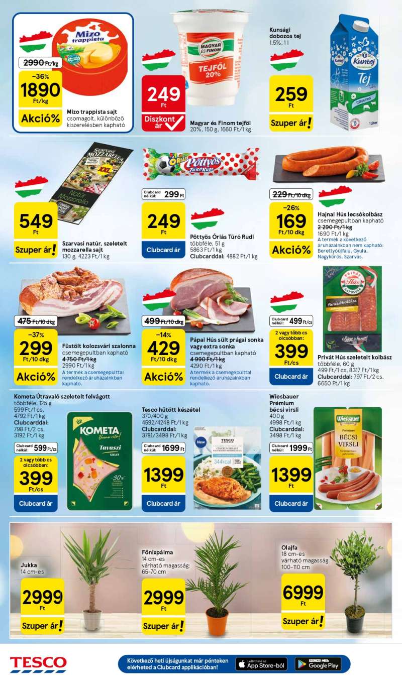 Tesco Akciós Újság 4 oldal