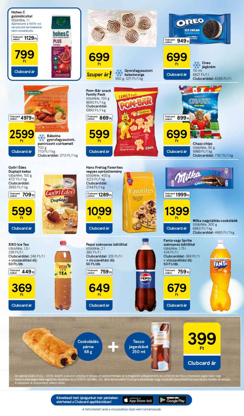 Tesco Akciós Újság 5 oldal