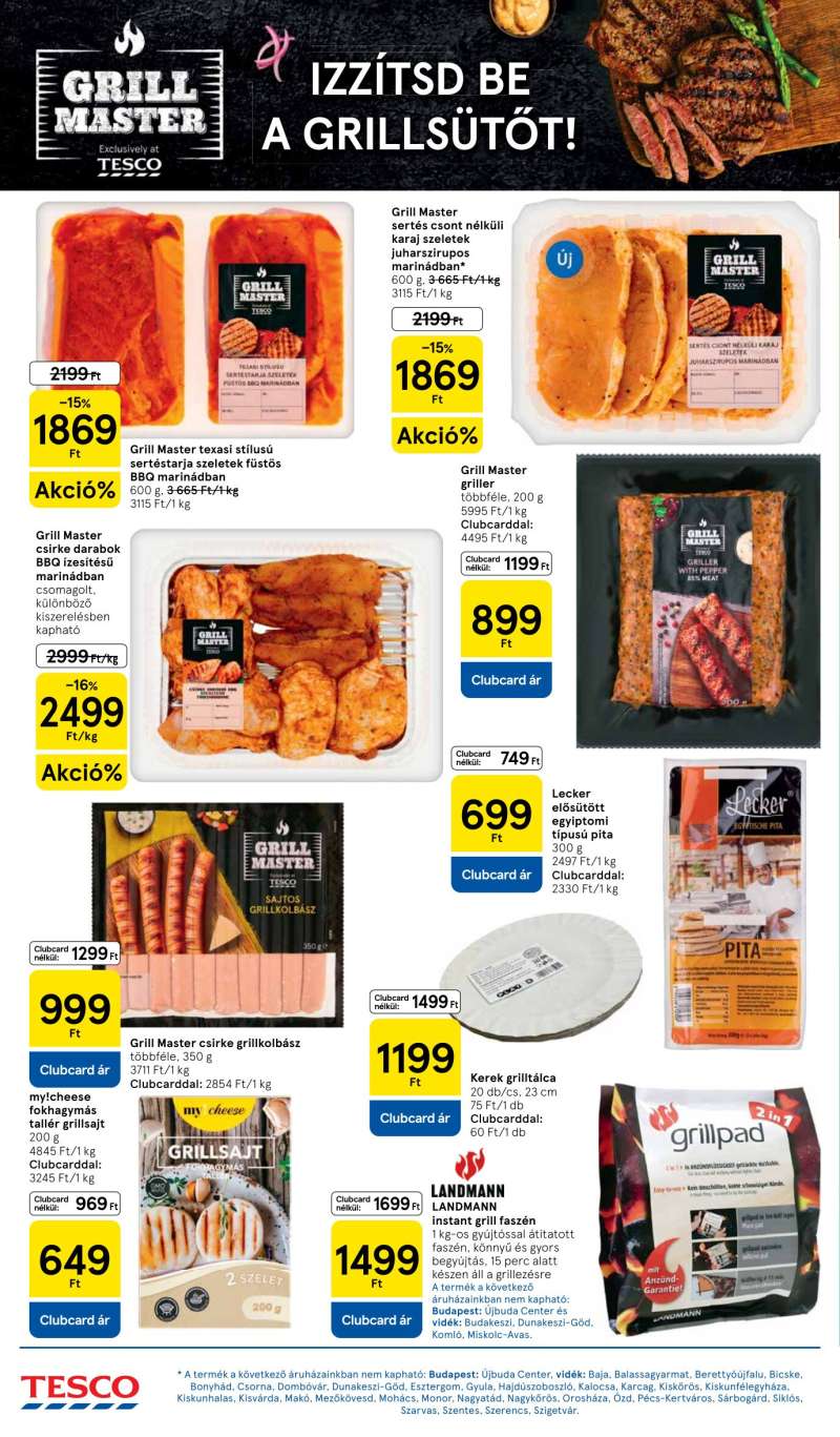 Tesco Akciós Újság Hipermarket 10 oldal