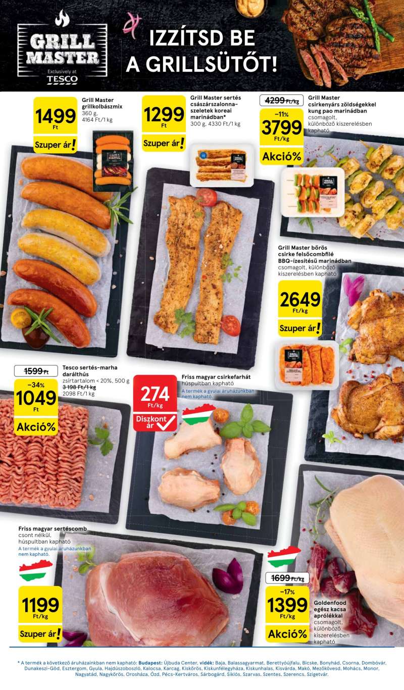 Tesco Akciós Újság Hipermarket 3 oldal