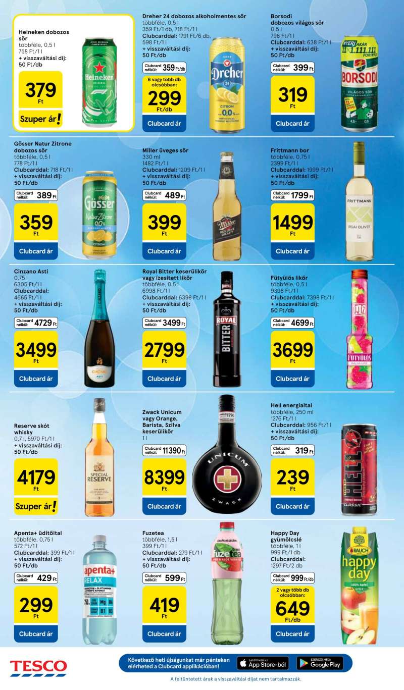 Tesco Akciós Újság Hipermarket 6 oldal