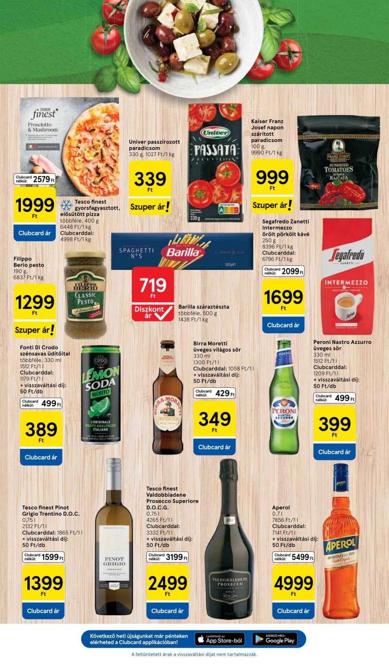 Tesco Akciós Újság Hipermarket 9 oldal