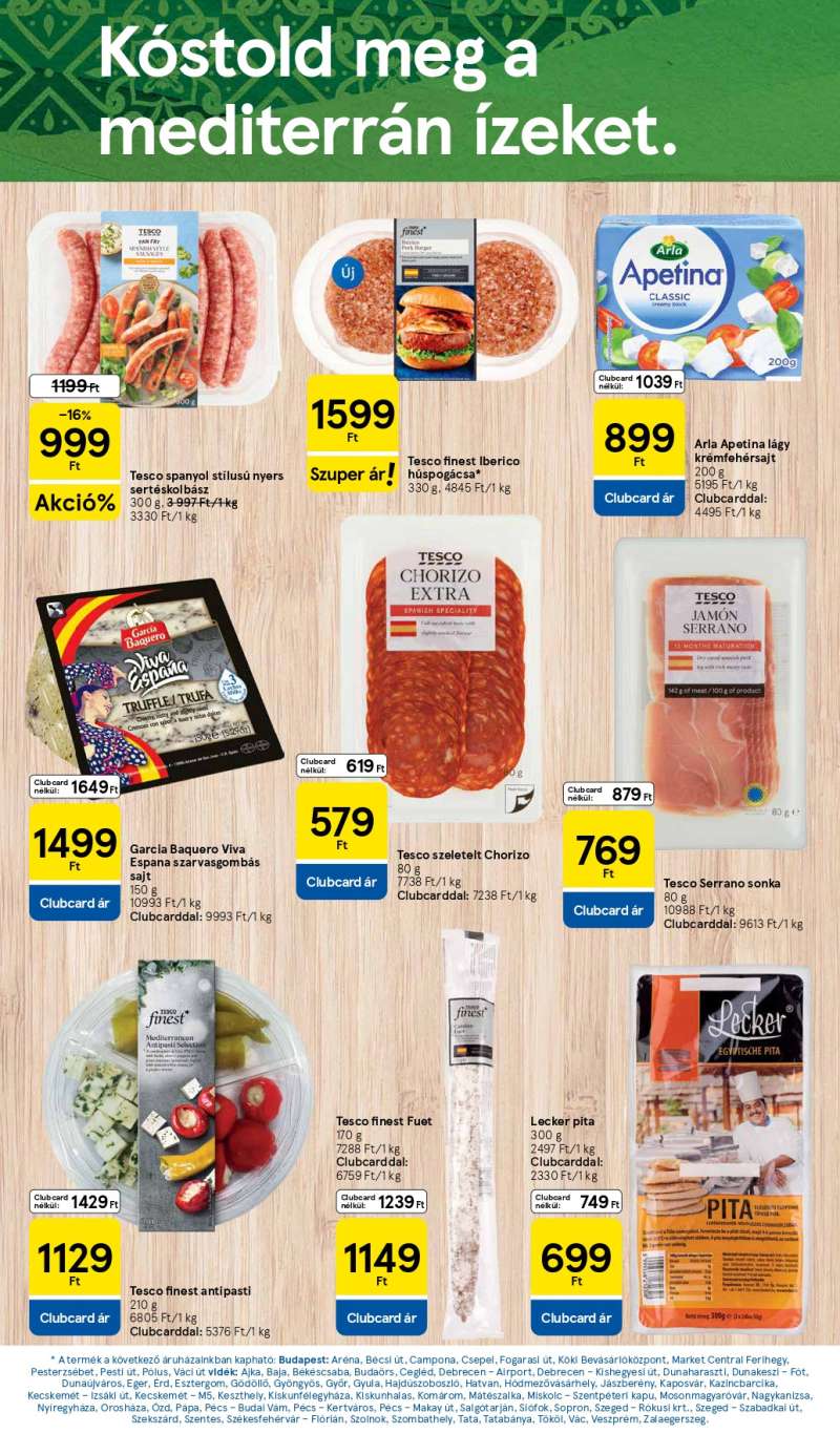 Tesco Akciós Újság 10 oldal