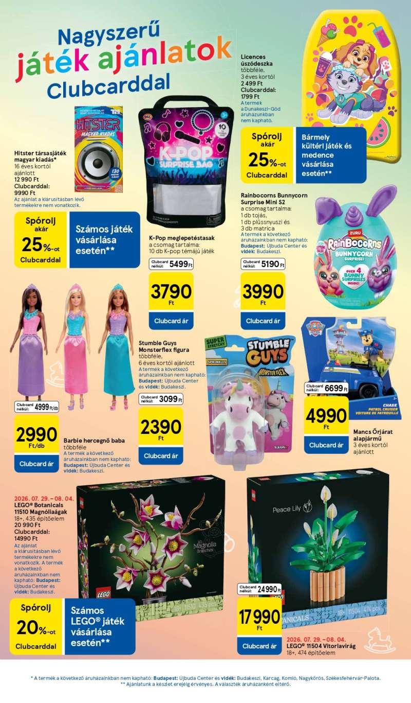 Tesco Akciós Újság 15 oldal