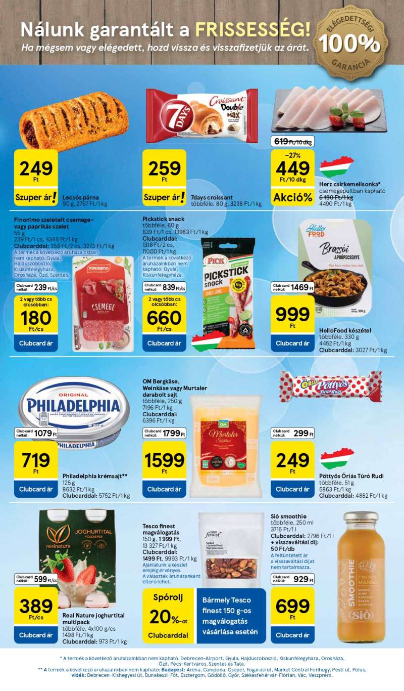 Tesco Akciós Újság 17 oldal