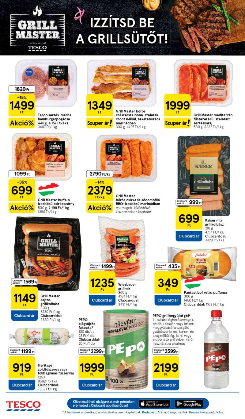 Tesco Akciós Újság 18 oldal