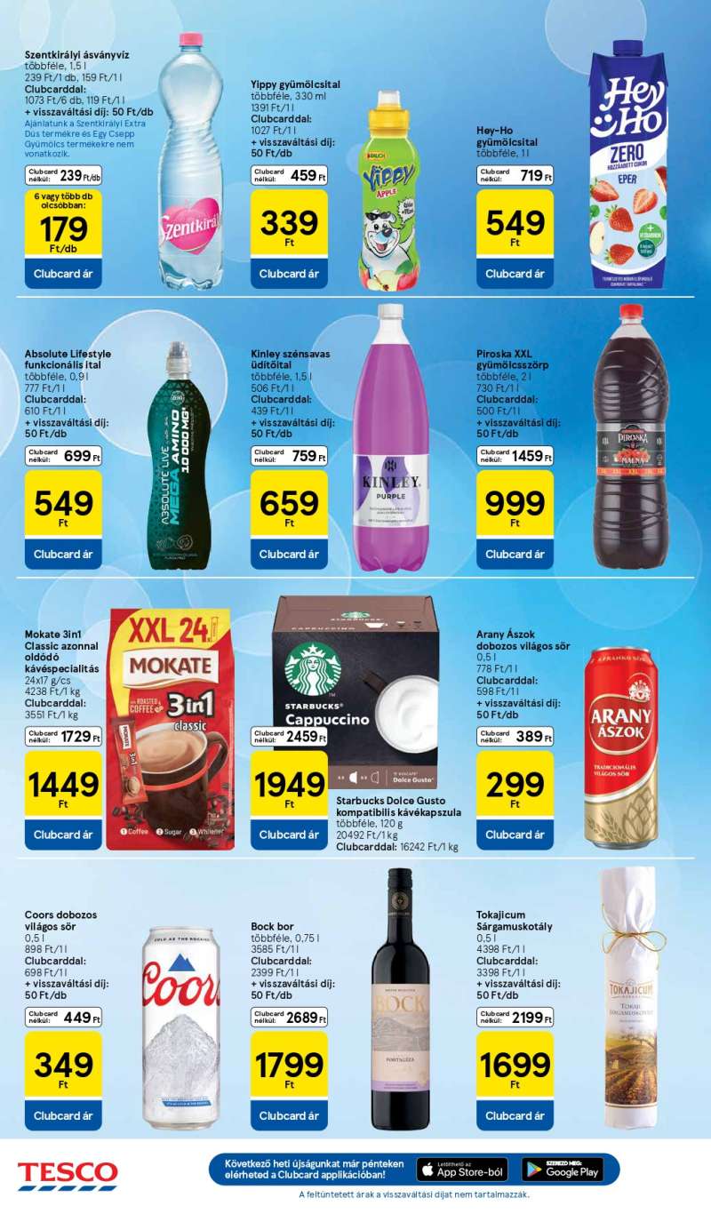 Tesco Akciós Újság 22 oldal