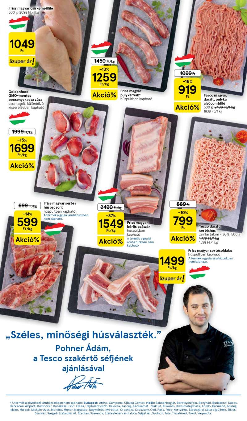 Tesco Akciós Újság 3 oldal