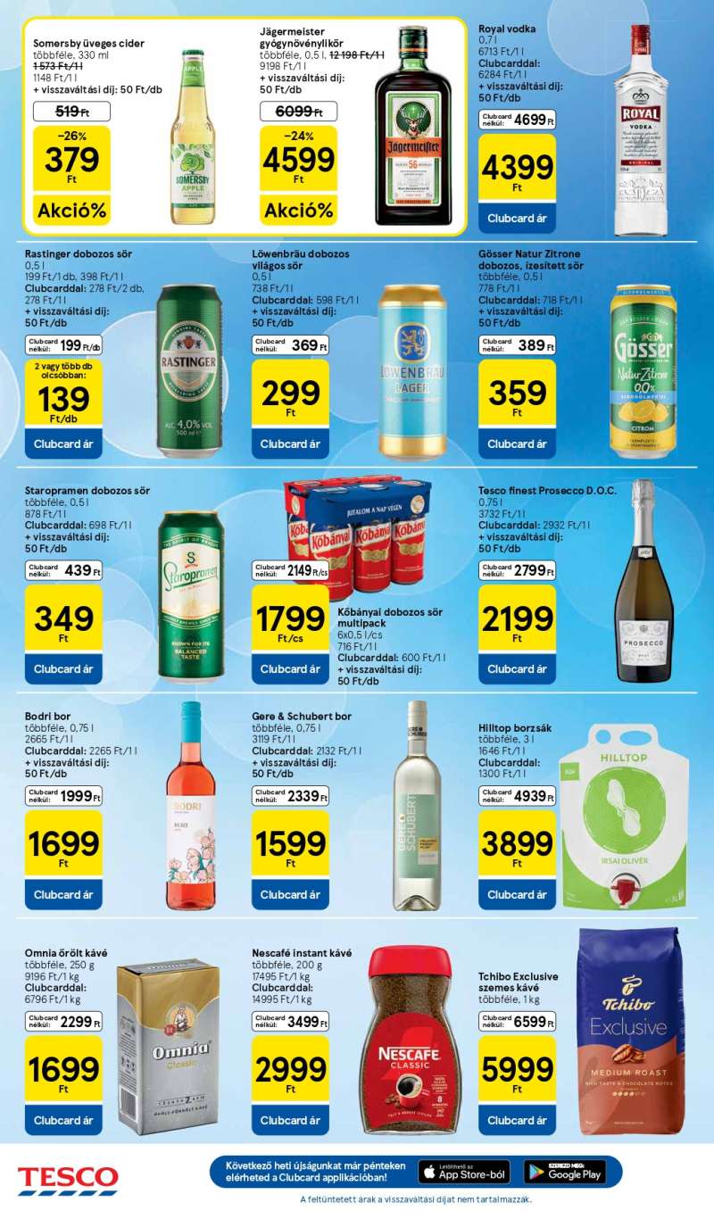 Tesco Akciós Újság 6 oldal