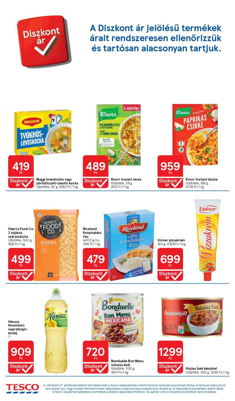 Tesco Akciós Újság 8 oldal