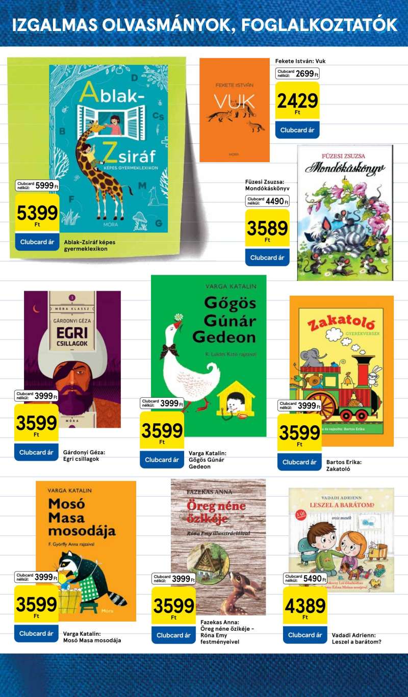Tesco Akciós Újság Iskolakezdés 18 oldal