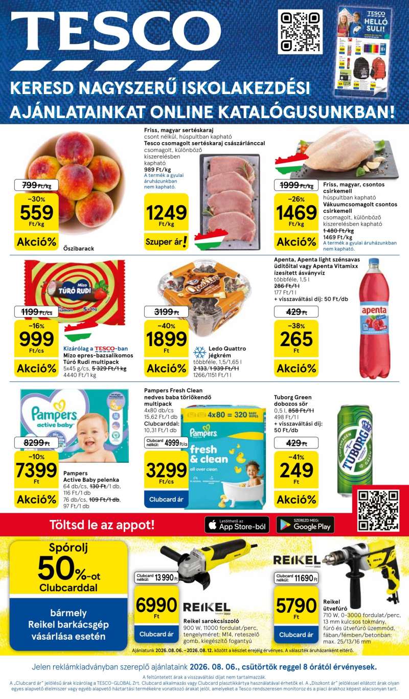 Tesco Akciós Újság Hipermarket 1 oldal