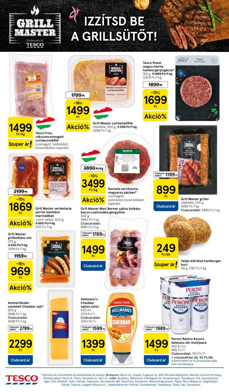 Tesco Akciós Újság Hipermarket 10 oldal