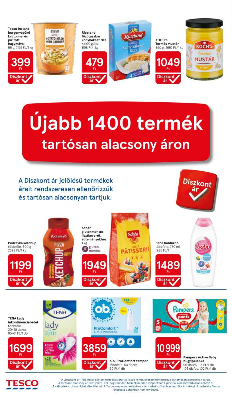 Tesco Akciós Újság Hipermarket 16 oldal