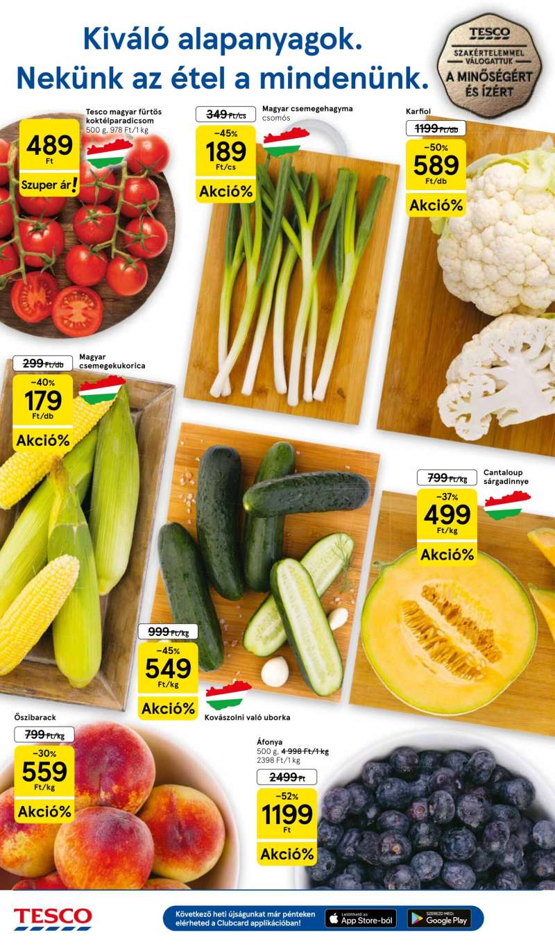 Tesco Akciós Újság Hipermarket 2 oldal